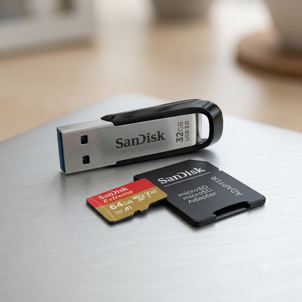 PENDRIVE & SD CARD