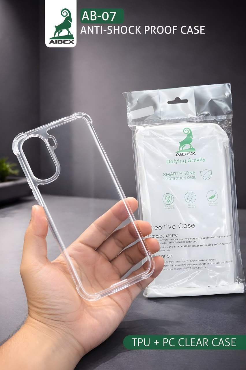 ANTI SHOK BUMPER TRANSPARENT CASE