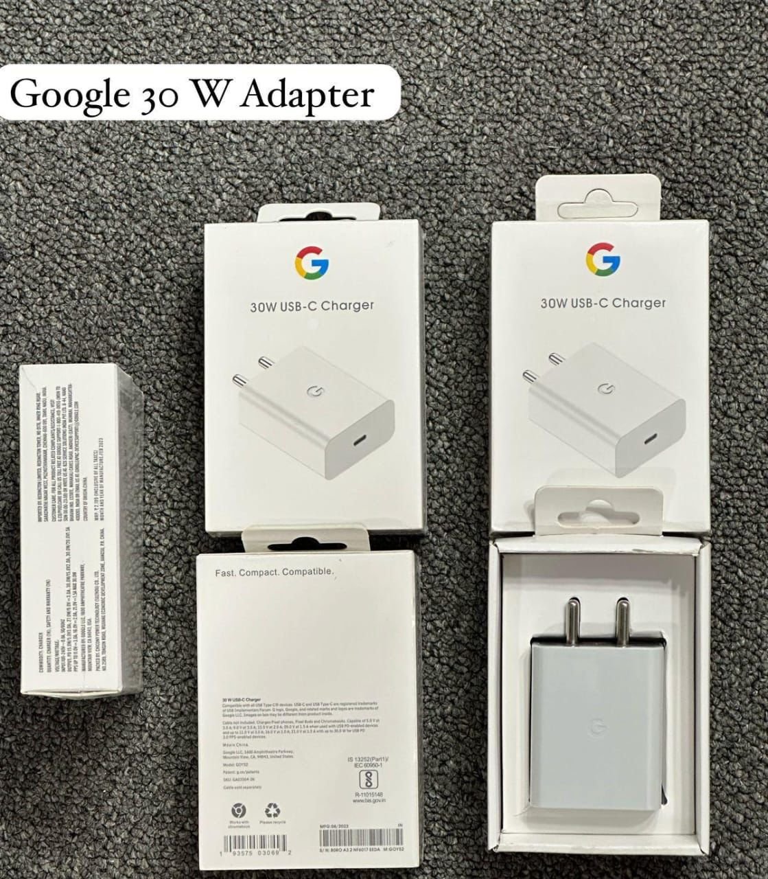 GOOGLE 30W ADEPTER