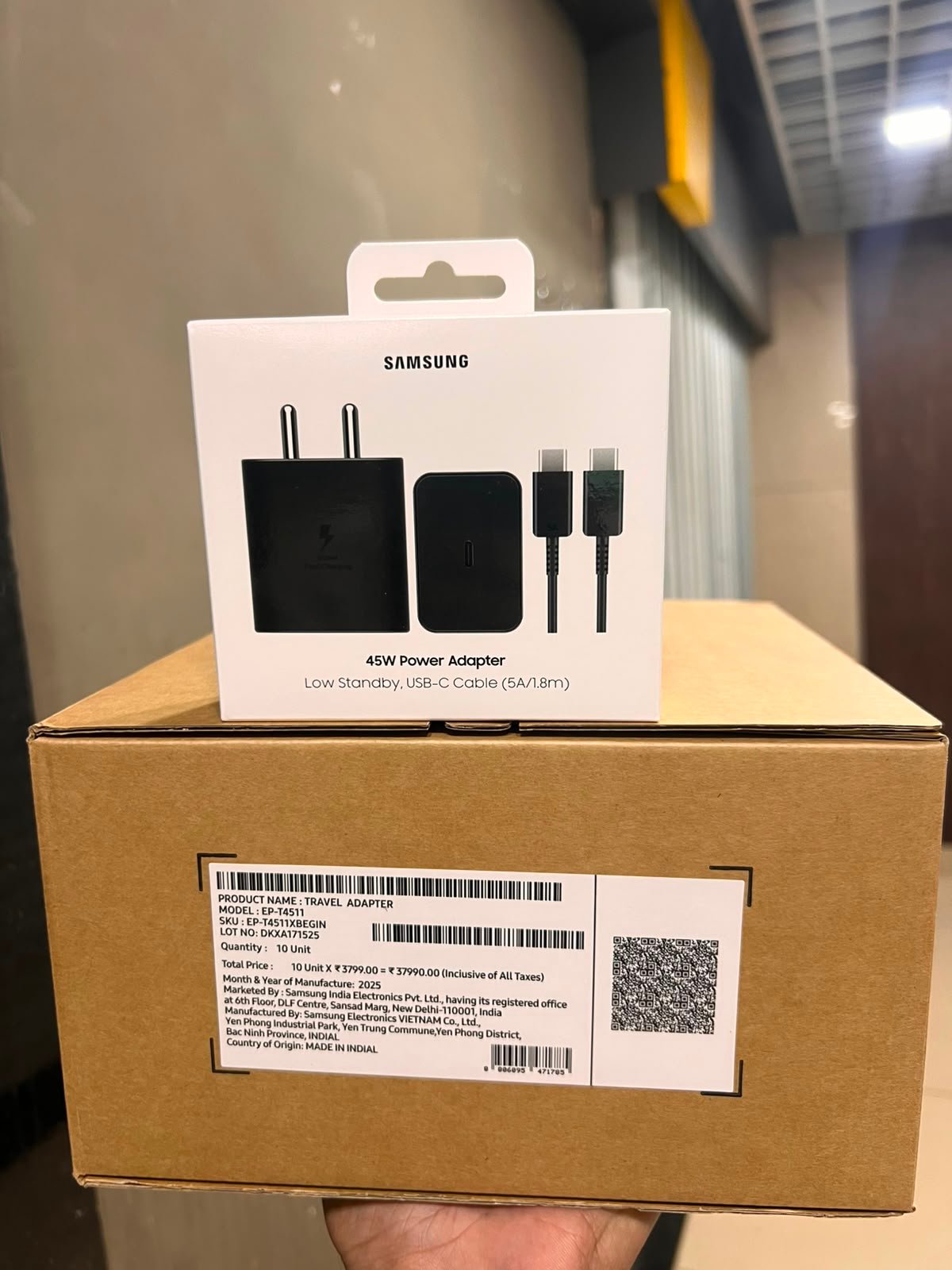SAMSUNG 45W CHARGER NORMAL QUALITY