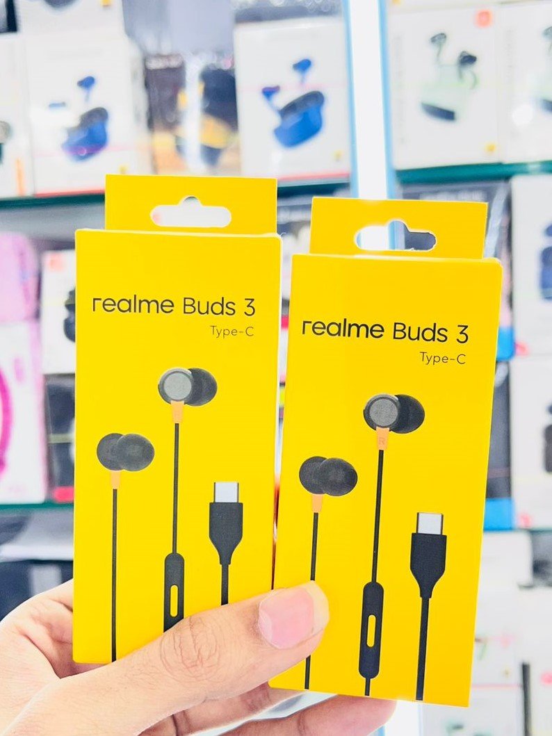 REALME BUDS 3 TYPE C EARPHONE MARKET OG
