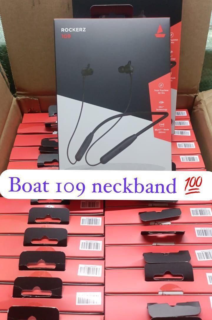 BOAT 109 NECKBAND ORIGNAL SERVICE CENTER WARRANTY